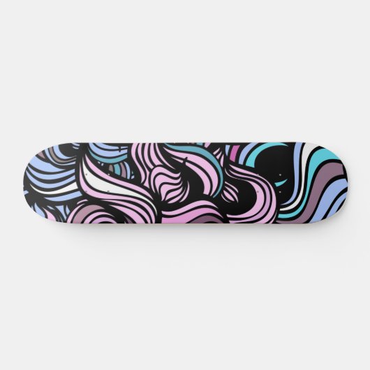 Federgraffiti-Skateboard Skateboard (Horizontal)