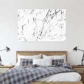 Federgras im Winter Leinwanddruck (Insitu (Schlafzimmer))