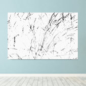 Federgras im Winter Leinwanddruck (Insitu (Holzboden))