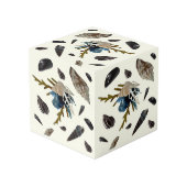 Federhalterung für Schreibtisch für Küstenkuppel Würfel (Rückseite Schrägansicht)