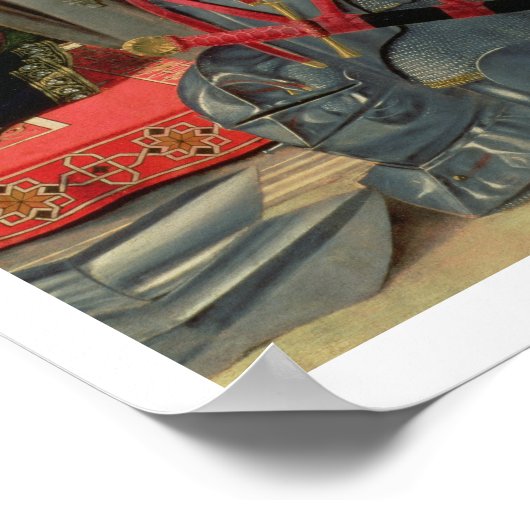 Federico da Montefeltro, detail from the Brera Alt Poster (Ecke)