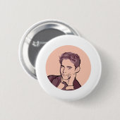 Federico Garcia Lorca Button (Vorne & Hinten)