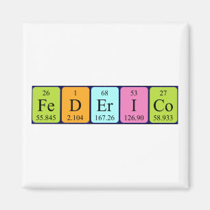 Federico Periodenmagnetmagnet Magnet