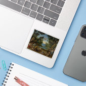 Federico Zuccaro - Cupid und Pan Aufkleber (Laptop mit iPhone)