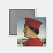 Federigo da Montefeltro Duke of Urbino, c.1465 Magnet (Vorderseite/Rückseite)