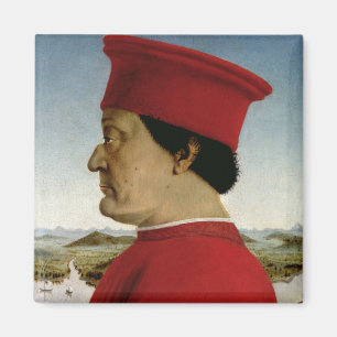 Federigo DA Montefeltro Herzog von Urbino, c.1465 Magnet