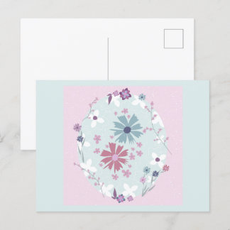 Federkarte Postkarte