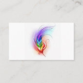 Federkarte Visitenkarte (Vorderseite)