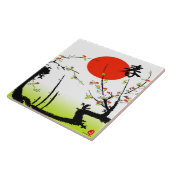 Federkeil Fliese (Seite)