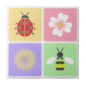 Federketten Fliese (Vorderseite)