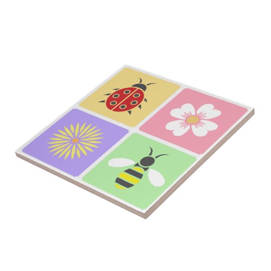 Federketten Fliese (Seite)