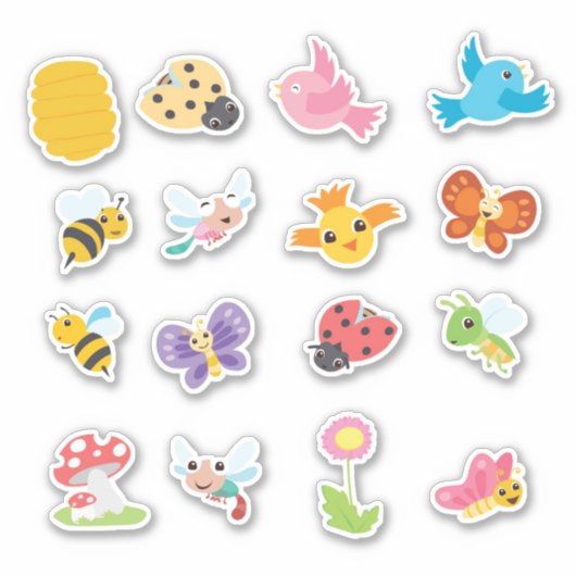 Federkleber Aufkleber (Vorderseite)