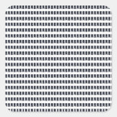 Federkleber Quadratischer Aufkleber (Vorderseite)