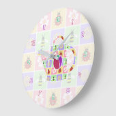 Federklemme Große Wanduhr (Winkel)