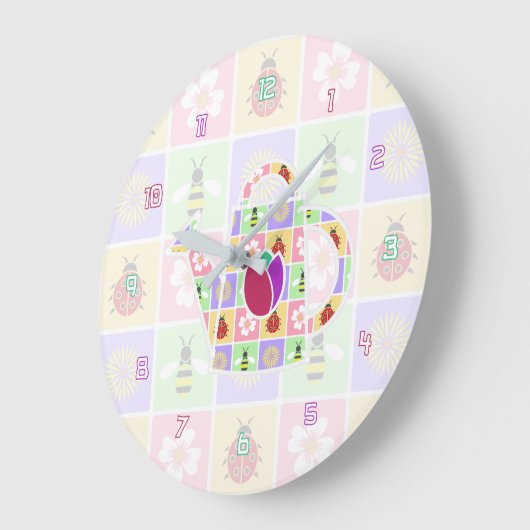 Federklemme Große Wanduhr (Winkel)