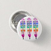 Federknöpfe von Megaflora Button (Vorne & Hinten)