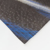 Federkonstruktion aus der Diamantschicht der Guine Fleecedecke (Ecke)