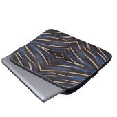 Federkonstruktion aus der Diamantschicht der Guine Laptopschutzhülle (Vorne Knopf)