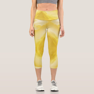 Federleichtes Blühen Capri Leggings