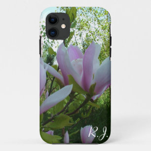 Federlicht lila magnolische Blume Case-Mate iPhone Hülle