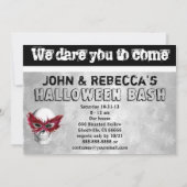 Federmaske Einladung (Rückseite)