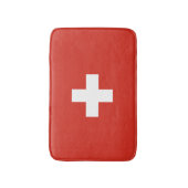 Federmatte | Schweiz Badezimmerteppich Badematte (Vorderseite Vertikal)