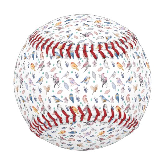 Federmuster Baseball (Vorderseite)