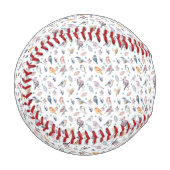 Federmuster Baseball (Vorderseite Links)