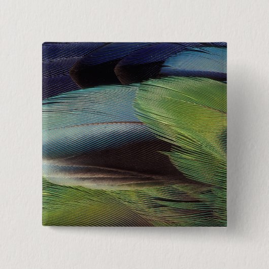 Federmuster Button (Vorderseite)