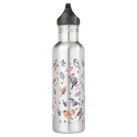 Federmuster Edelstahlflasche (Rechts)