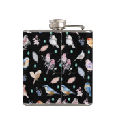 Federmuster Flachmann (Rückseite)