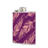 Federmuster Flachmann (Links)