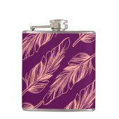 Federmuster Flachmann (Vorderseite)