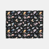 Federmuster Fleecedecke (Vorderseite (Horizontal))