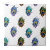 Federmuster Fliese (Vorderseite)