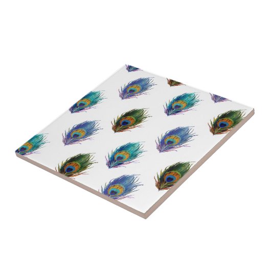 Federmuster Fliese (Seite)