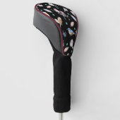 Federmuster Golf Headcover (angewinkelt)