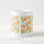 Federmuster Jumbo-Tasse (Vorderseite)
