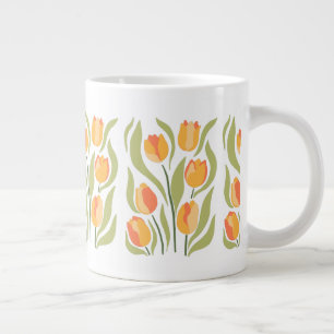 Federmuster Jumbo-Tasse