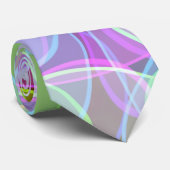 Federmuster Krawatte (Gerollt)