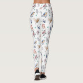 Federmuster Leggings (Rückseite)