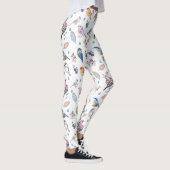 Federmuster Leggings (Rechts)