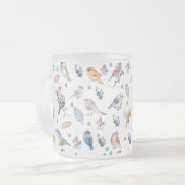 Federmuster Mattglastasse (Vorderseite Links)