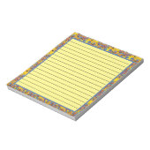 Federmuster Notizblock (Rotiert)