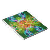 Federmuster Notizblock (angewinkelt)