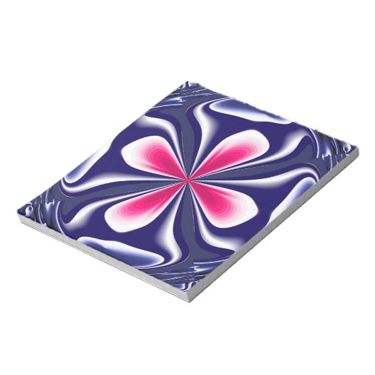 Federmuster Notizblock (Rotiert)