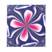 Federmuster Notizblock (Vorderseite)