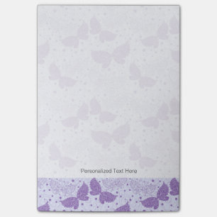 Federmuster Post-it Klebezettel