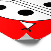 Federmuster Poster (Ecke)