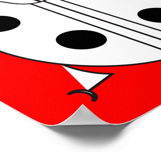 Federmuster Poster (Ecke)